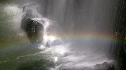 Beautiful waterfall Stock Footage 768158