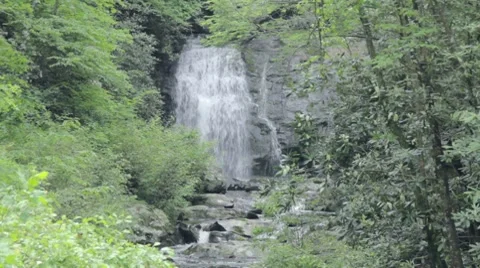 Beautiful Waterfall Video stock 7767292