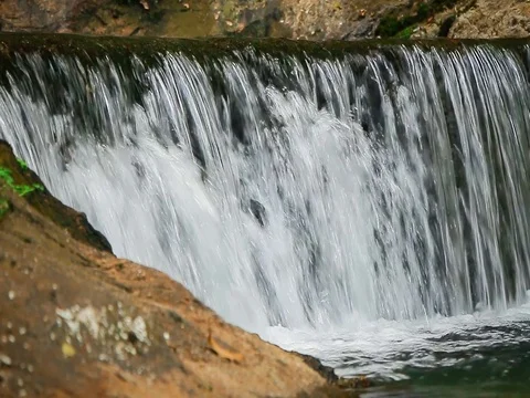 Beautiful waterfall Stock Footage 80119315
