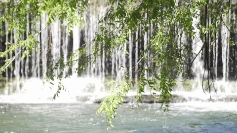 A beautiful waterfall Stock-Footage 105768783