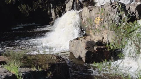 Beautiful waterfall Video stock 163340188
