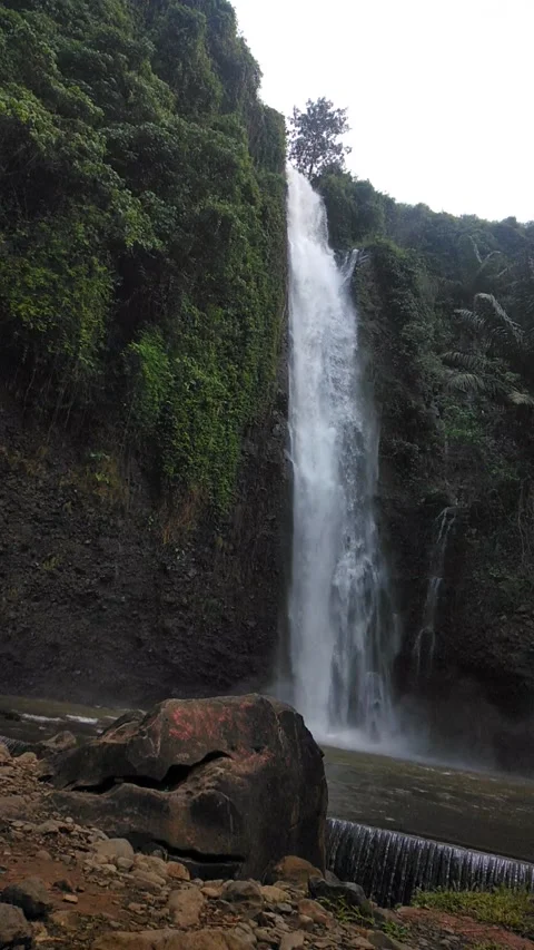 Beautiful Waterfall Stock Footage 231568021