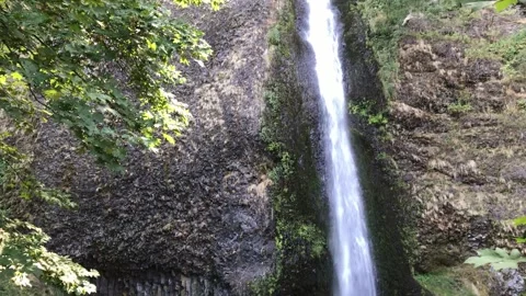 Beautiful waterfall Stock Footage 297591030