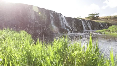 Beautiful waterfall HD Stock Footage 261345914