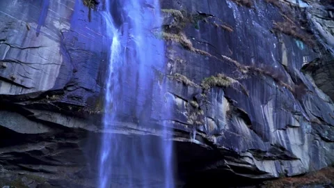 Beautiful waterfall in manali Stock Footage 275133301