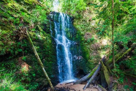 Beautiful waterfall Stock Photos