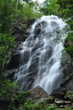 Beautiful waterfall Stock Photos