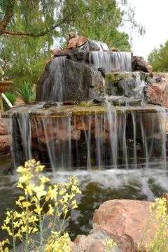 A beautiful waterfall Stock Photos
