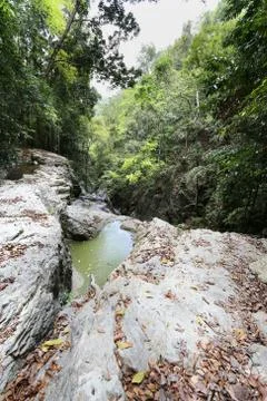 Beautiful waterfall Stock Photos