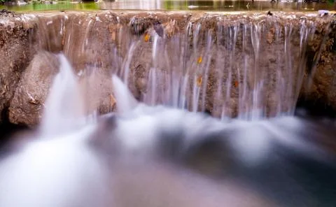 Beautiful waterfall. Photos