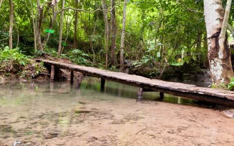 Beautiful waterfall. Fotos de archivo