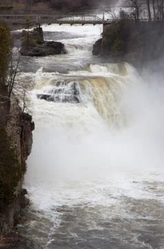 Beautiful waterfall Stock Photos