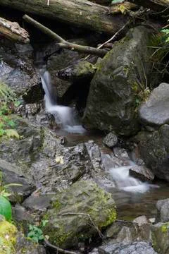 Beautiful waterfall 写真素材