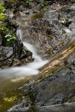 Beautiful waterfall Stock Photos