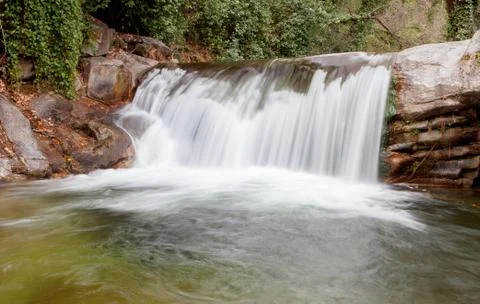 Beautiful waterfall Stock Photos