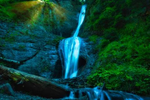 Beautiful waterfall Foto stock