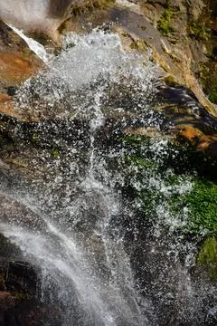 The beautiful waterfall Stock Photos