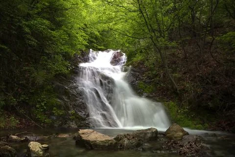 Beautiful waterfall Stock Photos