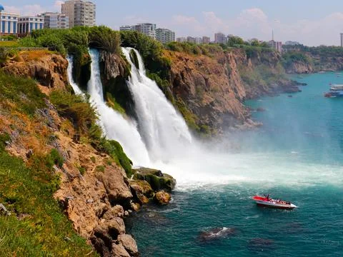 A beautiful waterfall Stock Photos