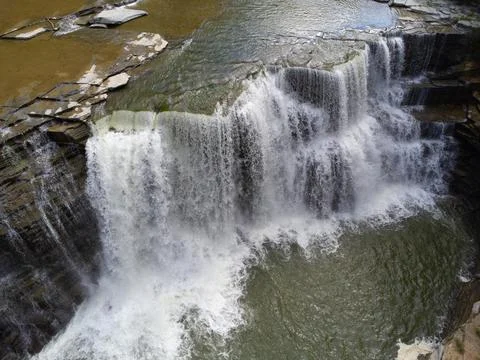 A Beautiful Waterfall Stock Photos
