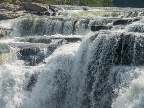 A Beautiful Waterfall Stock Photos
