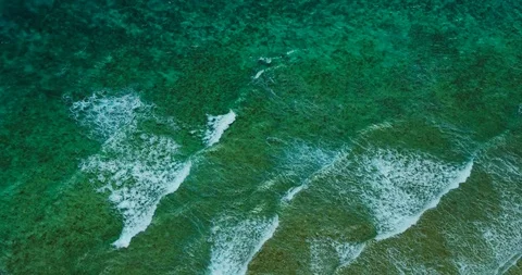 Beautiful Waves Stock Footage 91067549