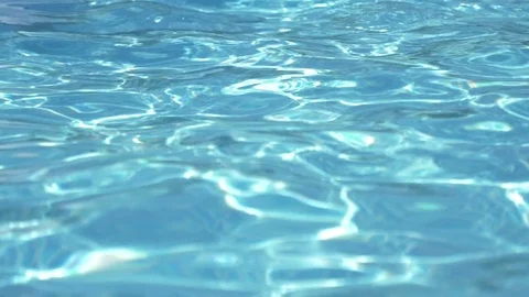 Beautiful waves in the pool Stock Footage 78361615