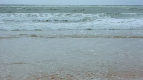 Beautiful waves in the sea Stock Footage 54717280