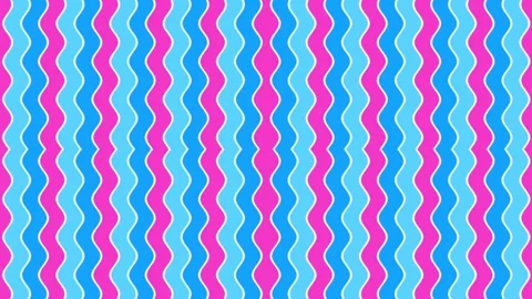 Beautiful wavy geometric pattern, moving geometrical decorative elegant ornament Stock Footage 154351453