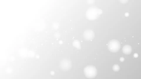 Beautiful white bokeh lights effect background Stock Footage 244789657