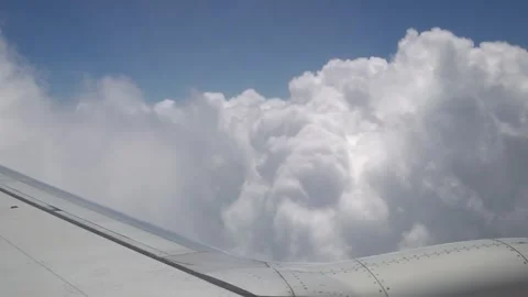 Beautiful White Clouds Stock Footage 244203330