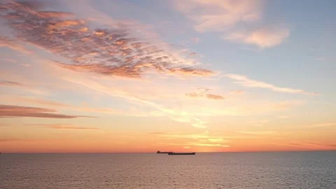 Beautiful white colored clouds transform into various shapes Stock Footage 146570269
