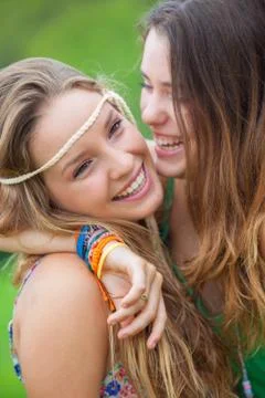 Beautiful white teeth Stock Photos