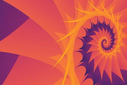 Beautiful wide background or wallpaper or web banner in the form of an Stock Illustration