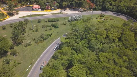 The beautiful Winding path of Khong Ping Ngu, Sakon Nakhon, Thailand. 動画素材 90662536