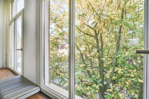 Beautiful window design Stock Photos