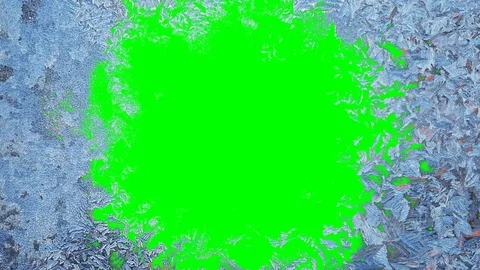 Beautiful window freezing animation from borders to center Stock Footage 81077857