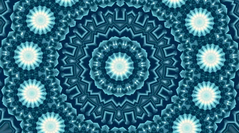 Beautiful winter kaleidoscopic pattern. 스톡 동영상 42984712