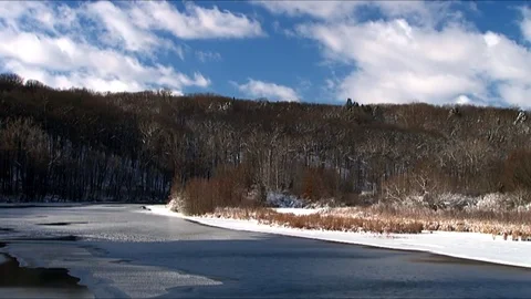 Beautiful Winter Landscape 動画素材 84042646