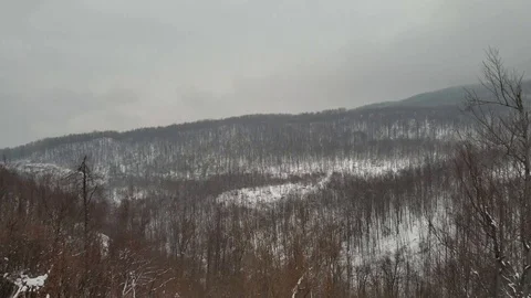 Beautiful winter landscape Vídeo Stock 86173307