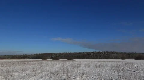 Beautiful winter landscape in full HD. Vídeo Stock 59140352