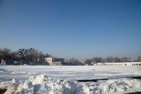 Beautiful winter landscape. Stock Photos