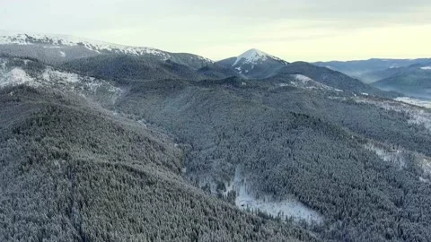 Beautiful winter mountains Stock Footage 150353694