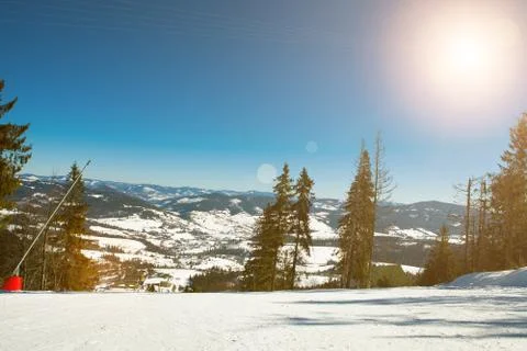 Beautiful winter Stock-Fotos