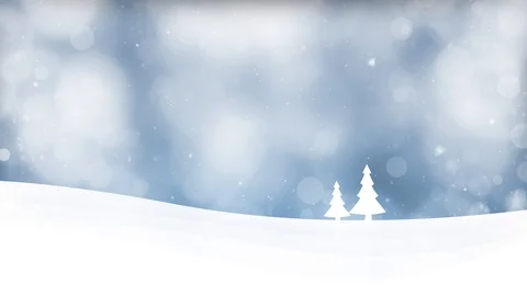 Beautiful winter scene animation background 스톡 동영상 118091378