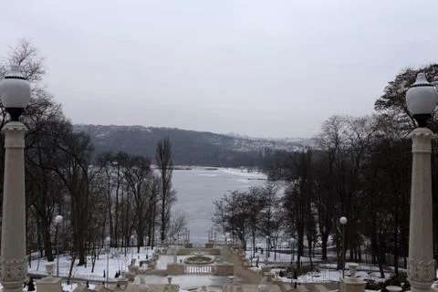 Beautiful winter view. Stock Photos