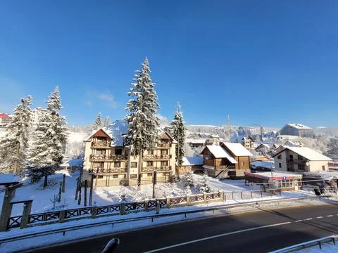 Beautiful winter view 写真素材