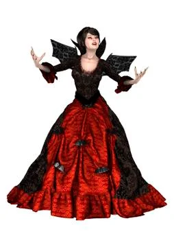 Beautiful Witch Stock Illustration