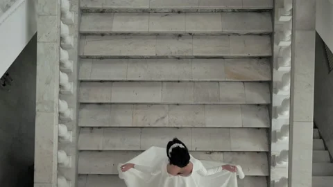 A beautiful woman in a dress with a Stock Video Pond5