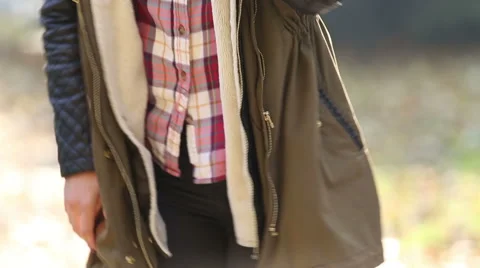 Beautiful woman singing with the microphone Stock Footage 59556543